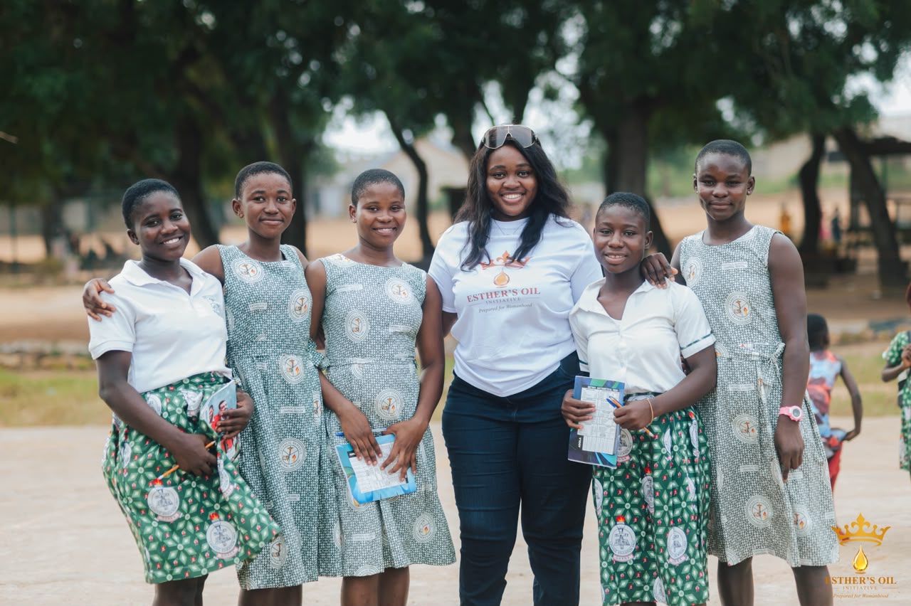 Esther's Oil Initiative outreach at Mother Teresa School for Girls, Senya Breku - photo 10
