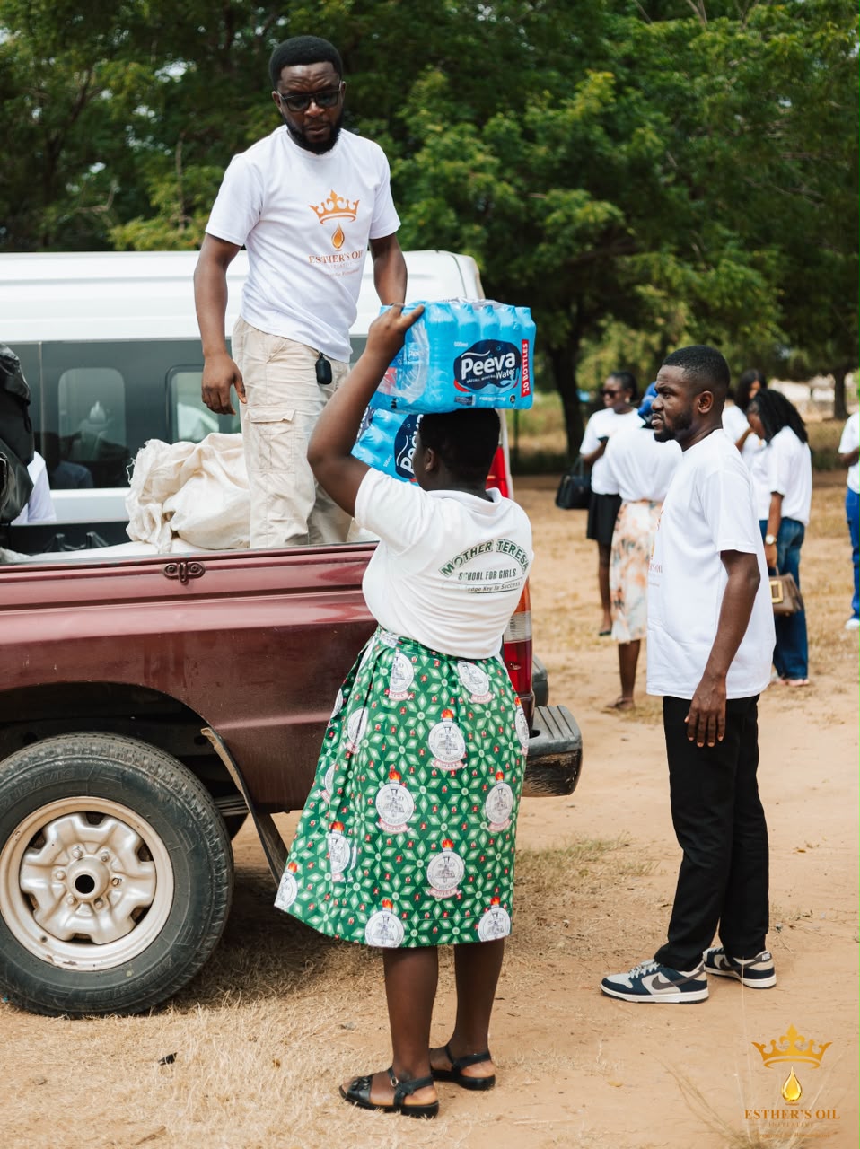 Esther's Oil Initiative outreach at Mother Teresa School for Girls, Senya Breku - photo 11