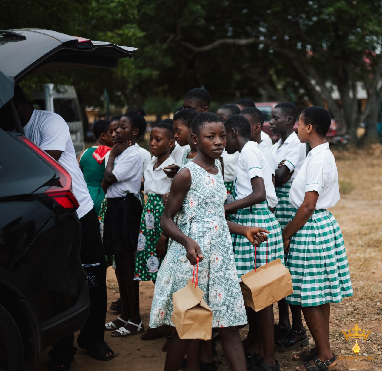 Esther's Oil Initiative outreach at Mother Teresa School for Girls, Senya Breku - photo 12