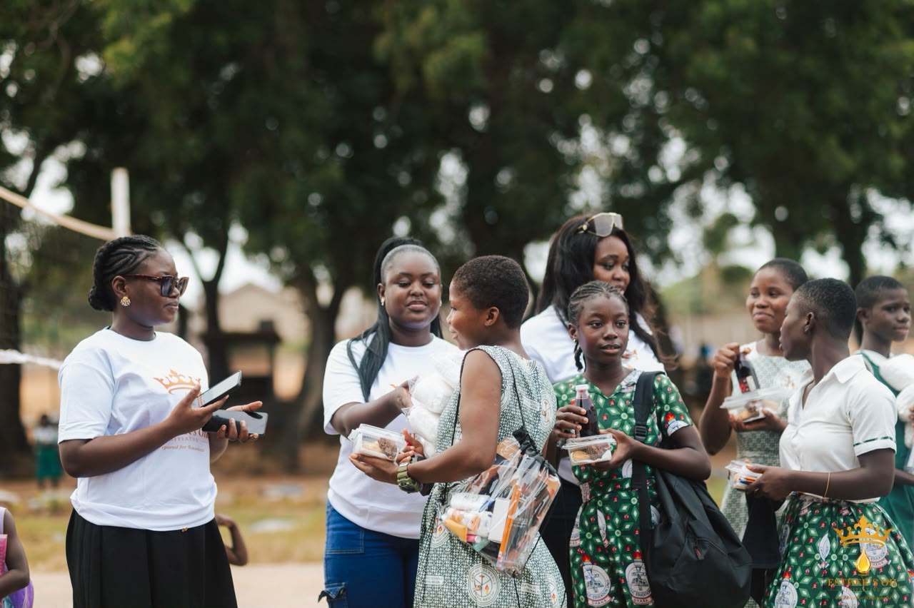 Esther's Oil Initiative outreach at Mother Teresa School for Girls, Senya Breku - photo 14