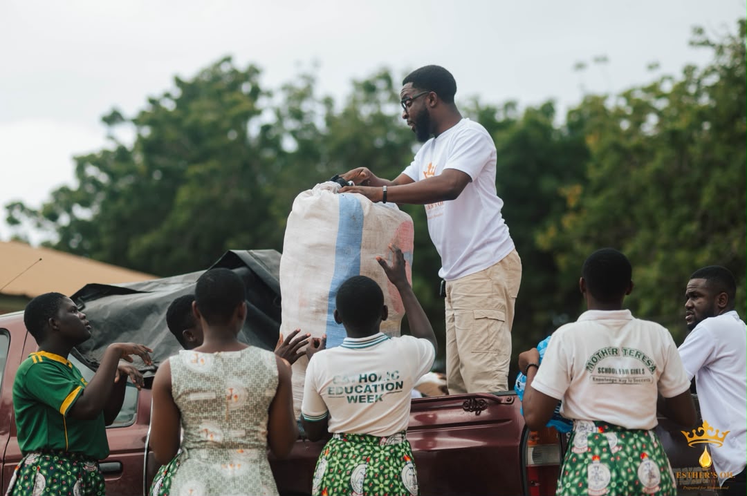Esther's Oil Initiative outreach at Mother Teresa School for Girls, Senya Breku - photo 19