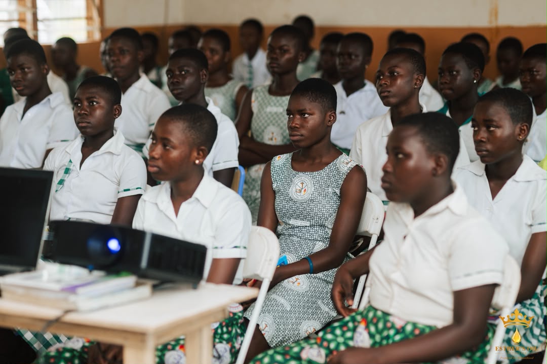 Esther's Oil Initiative outreach at Mother Teresa School for Girls, Senya Breku - photo 22