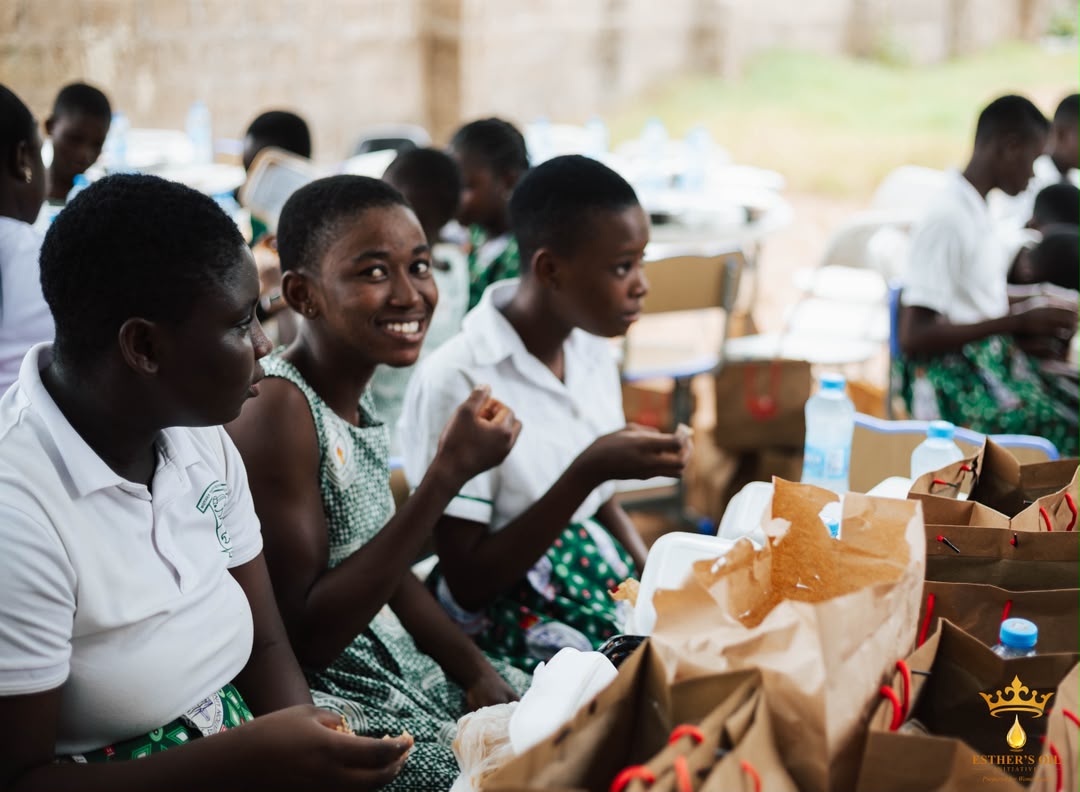 Esther's Oil Initiative outreach at Mother Teresa School for Girls, Senya Breku - photo 25